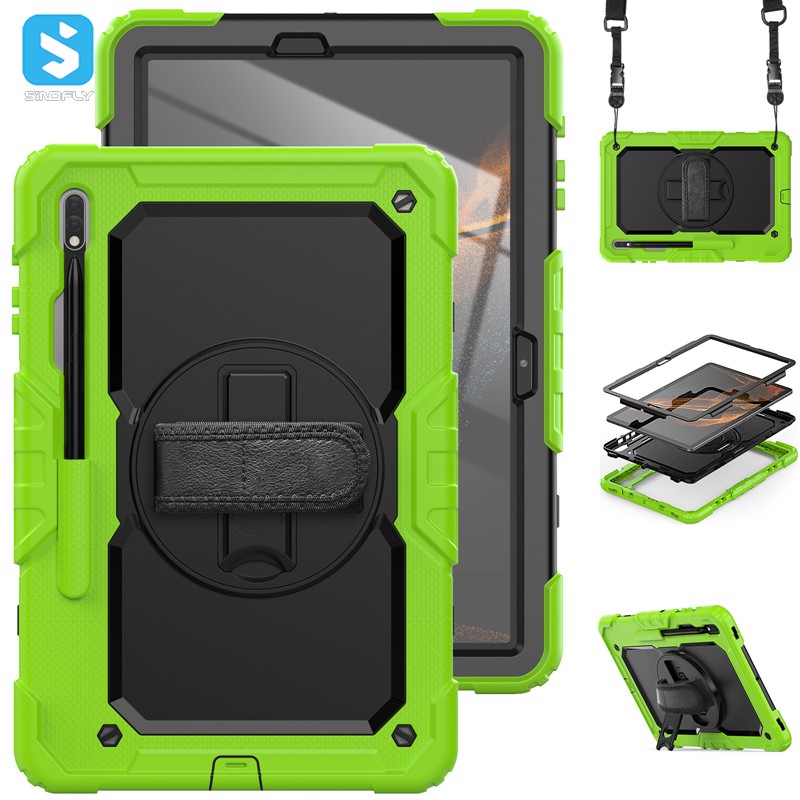 Shoulder strap tablet cover for S8 plus 12.4(2022)